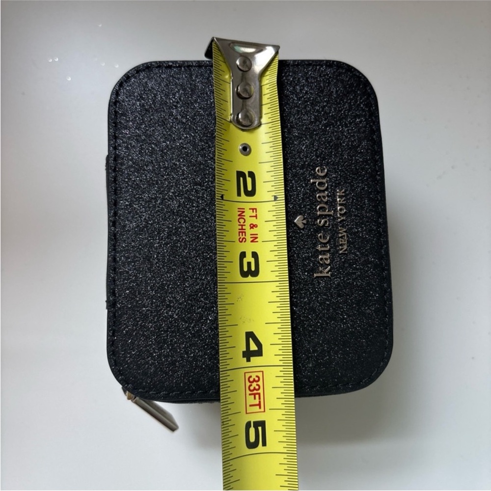 Kate Spade NWT New York Staci Black Hard Shell Travel Jewelry Case - Picture 9 of 10